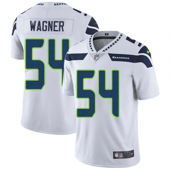 Men's Seattle Seahawks #54 Bobby Wagner White Vapor Untouchable Limited Stitched NFL Jersey